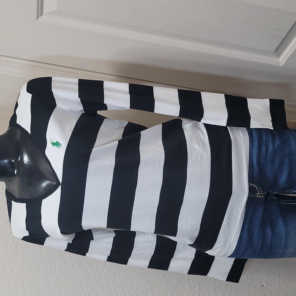 Polo Ralph Lauren Stripe Long Sleeve Blouse - Picture 3 of 7